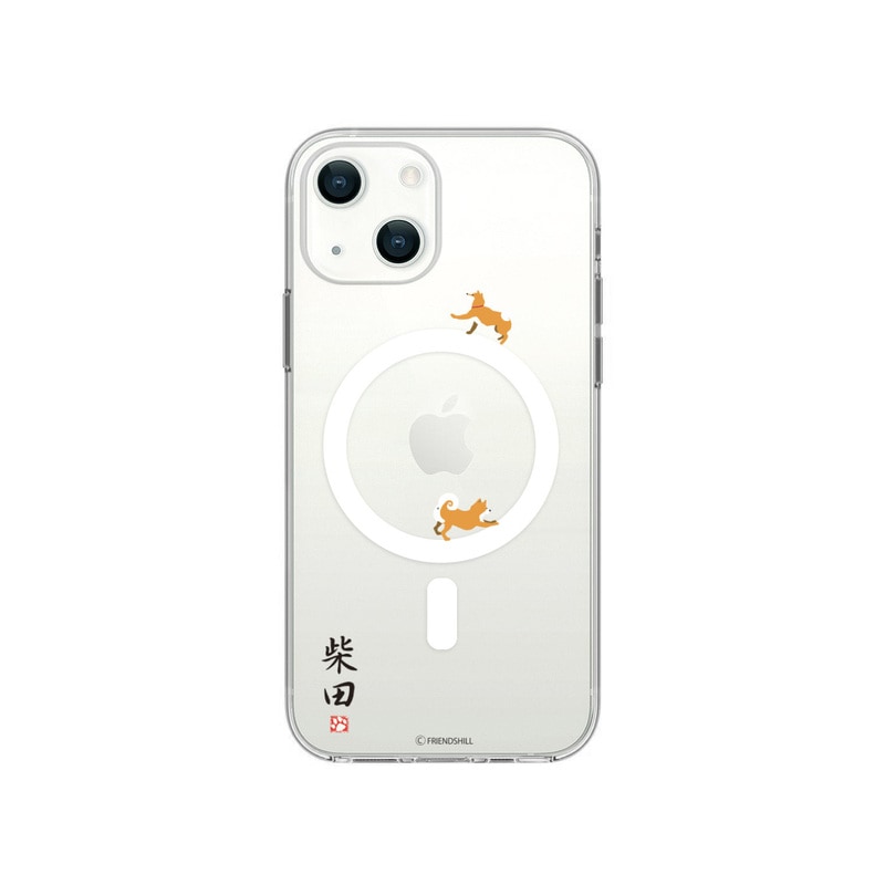 [iPhone 13 用] Magsafe対応 クリアケース しばたさん カバー 公式ライセンス品