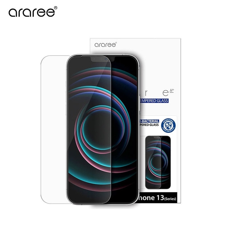 iPhone 13 Pro 保護 フィルム araree SUBCORE 抗菌強化ガラスフィルム 【 iPhone 13 / 13 Pro / 13 mini / 13 Pro Max 】アイフォン 保護シート
