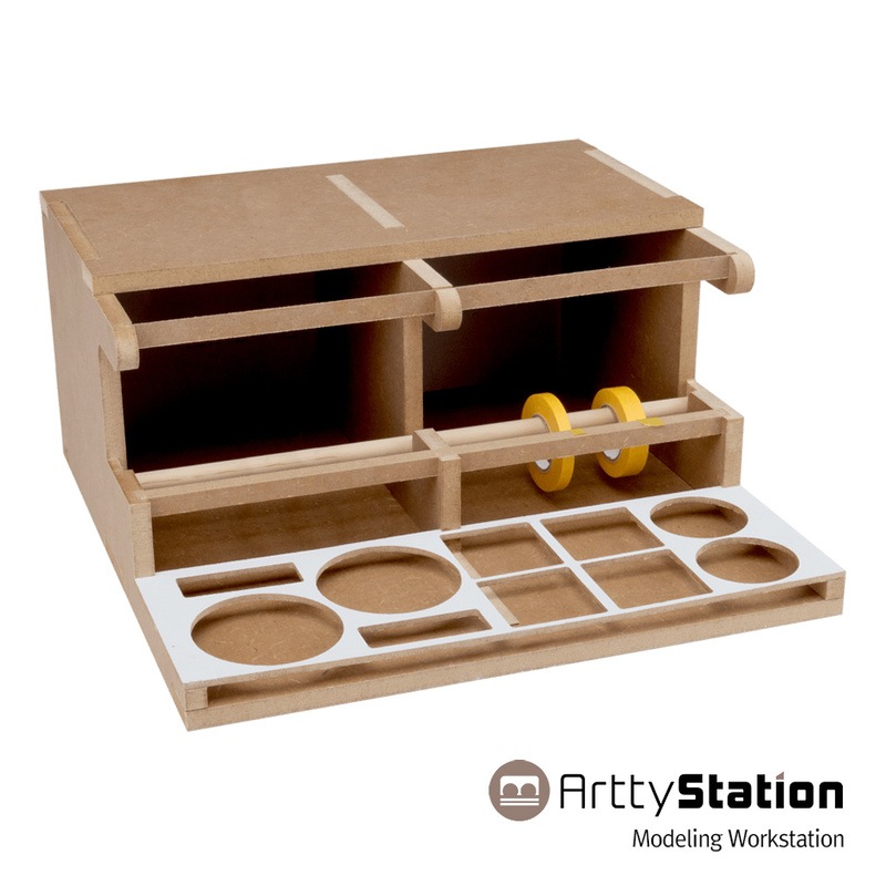 Arttystation 【オペラモジュール】 OPERA-03 ピンセット/ニッパー置き場|Arttystation|ブランド