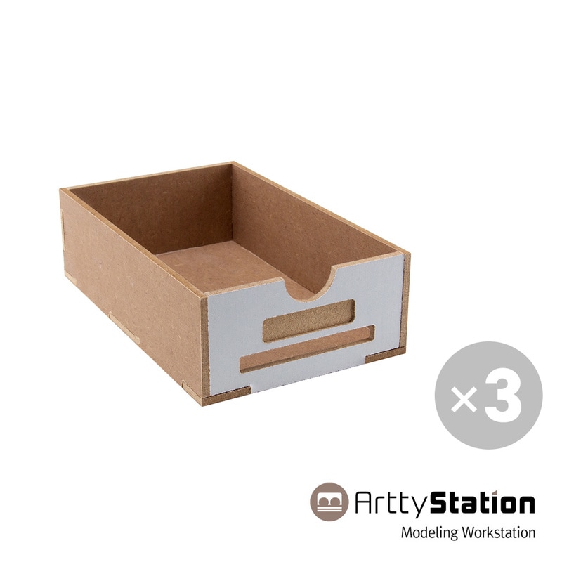 Arttystation 【オペラモジュール】 OPERA-12 小型引き出し （3個セット）