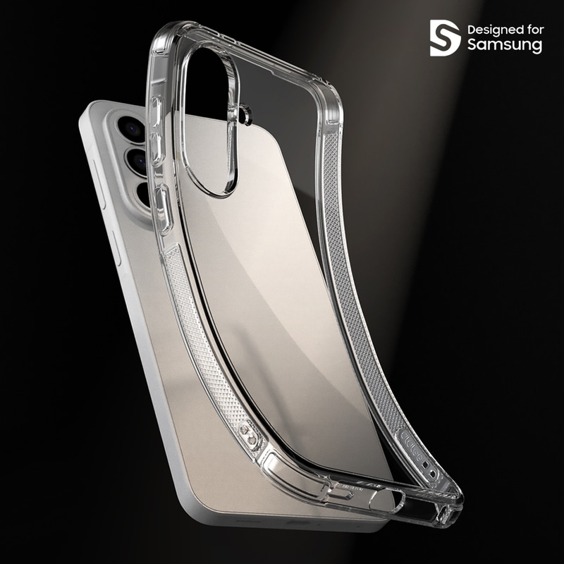 Galaxy A57 5G ソフトクリアケース Flexield 米軍MIL規格 衝撃吸収 for A36 / A54 / A53【SAMSUNG公式認証品】