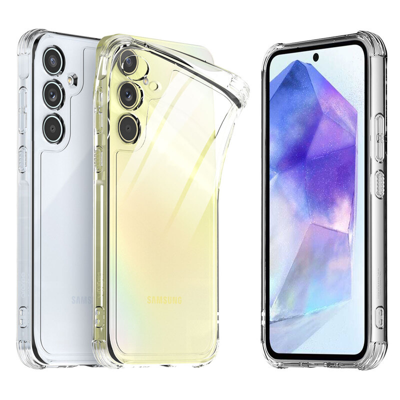 Galaxy A55 / A54 / A53 5G FLEXIELD クリア 背面カバー
