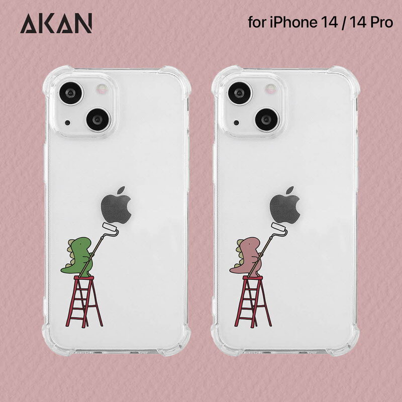 AKAN [ iPhone 14 / 14 Pro ] ソフトタフケース ペインティング