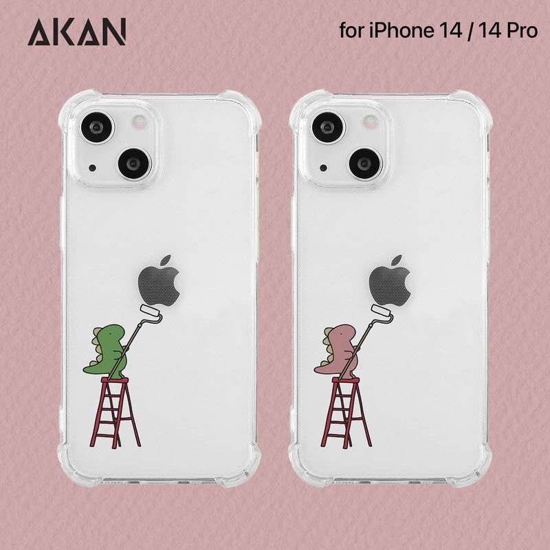 AKAN [ iPhone 14 / 14 Pro ] ソフトタフケース ペインティング