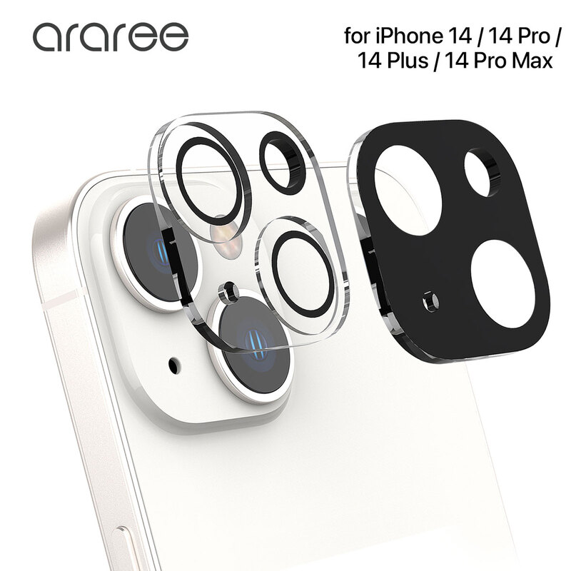 araree [ iPhone 14 / 14 Plus / 14 Pro / 14 Pro Max ] C-SUB CORE カメラ専用強化ガラスフィルム