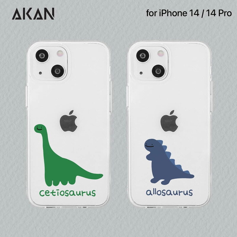 AKAN [ iPhone 14 / 14 Pro ] ソフトクリアケース サウルス