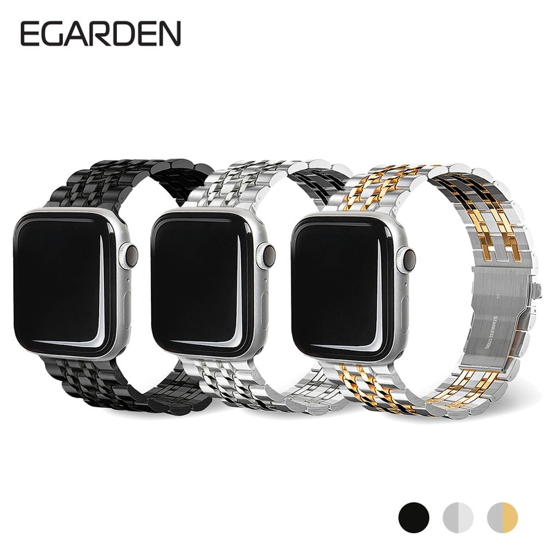 アップルウォッチ ステンレススチール バンド SOLID METAL BAND 交換バンド for Apple Watch 49mm, 46/45/44/42/41/40/38mm