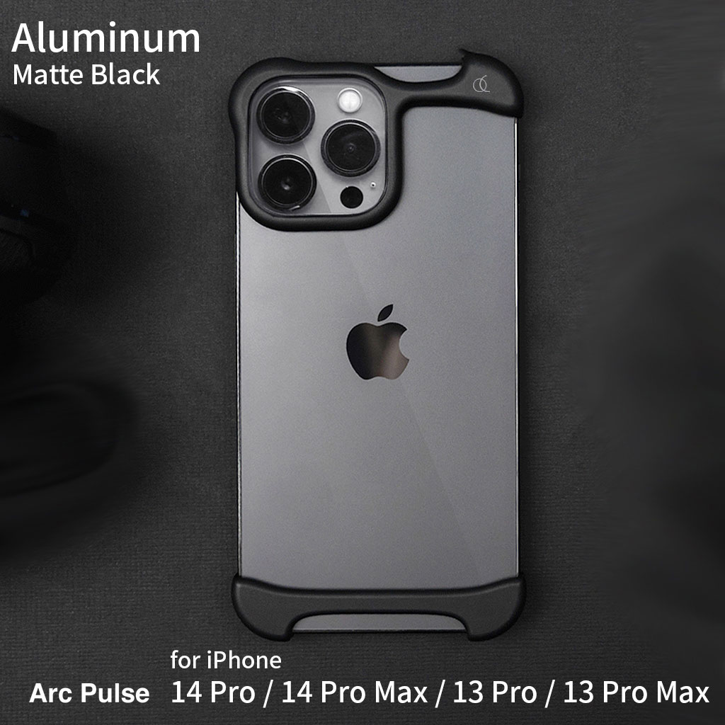 iPhone バンパー　14 PRO MAX Arc（アーク） アルミバンパー ケース [ iPhone 14 Pro / 14Pro