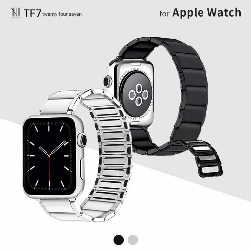 【訳あり アウトレット】 Apple Watch メタルバンド TF7 MAGNETIC STRAP [ Apple Watch Ultra 49mm, 45-38mm (Series 1-8,SE) ] 