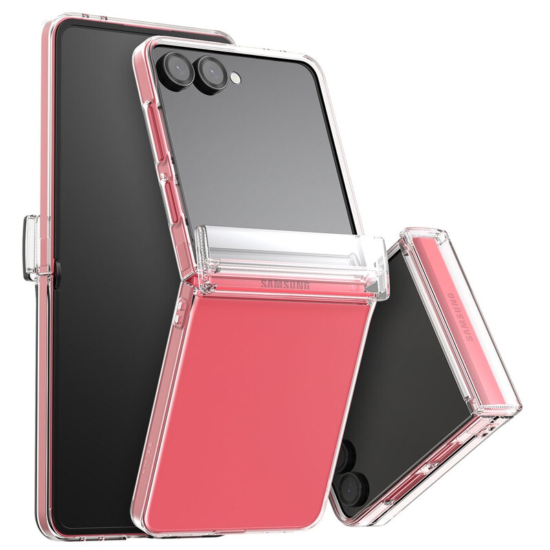 [Galaxy Z Flip7 / Flip6 / Flip5 用] Nukin 360 フルカバー クリアケース [SAMSUNGの公式認証品]
