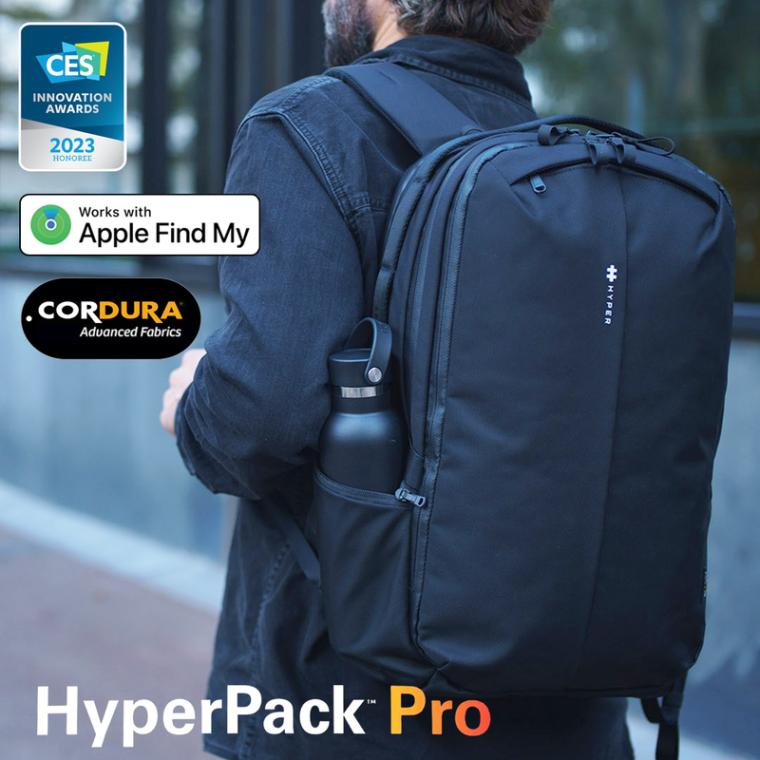 HyperPack Pro バックパック 16インチ ノートパソコンまで収納 HYPER++