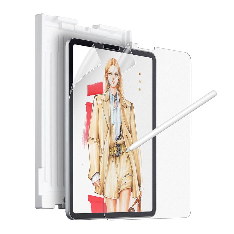 [iPad Pro 11/13インチ（M5/M4）/ iPad Air 11/13インチ (M4/M3/M2) 用] ペーパーテクスチャー液晶保護フィルム(2枚入り）