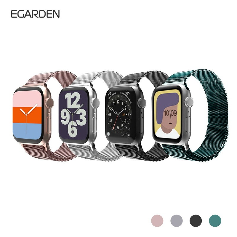 【訳あり アウトレット】 Apple Watch バンド EGARDEN METAL STRAP メタルベルト アップルウォッチバンド [ Apple Watch Ultra 49mm, 45-38mm (Series 1-8,SE) ] 