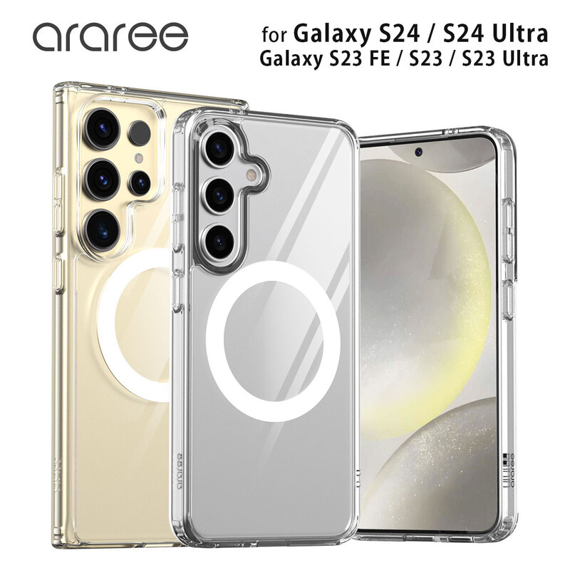 【訳あり アウトレット】Galaxy S24 / S24 Ultra / S23 FE / S23 / S23 Ultra 透明カバー Duple M クリアケース