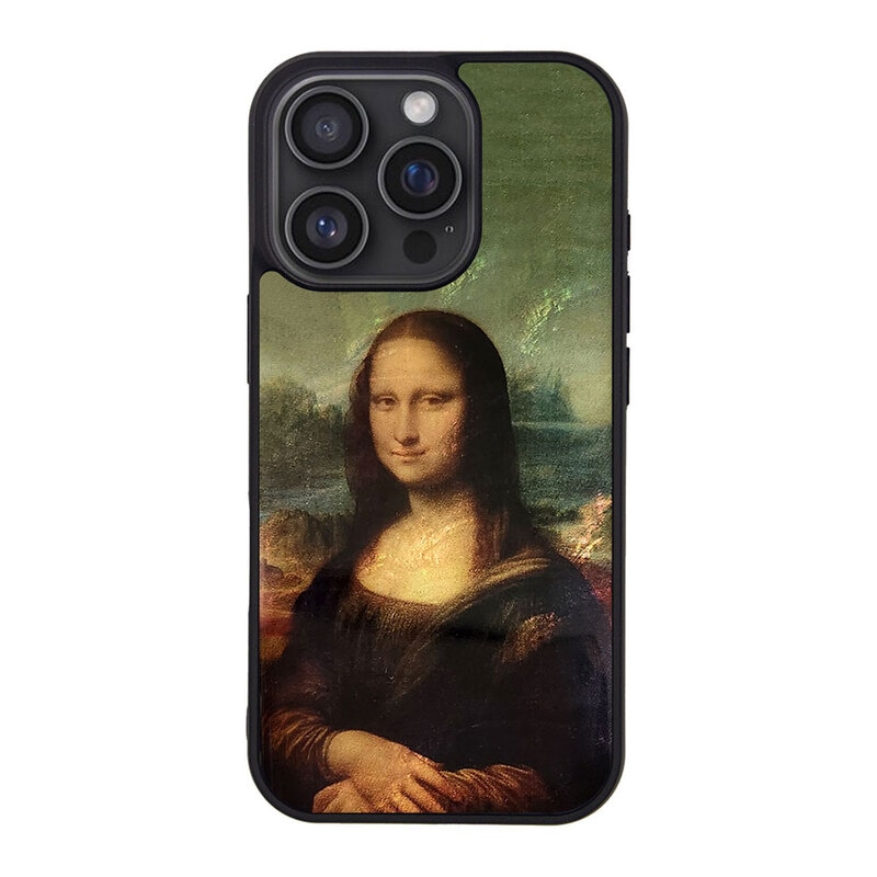 [iPhone 16 / 16 Pro 用] 天然貝ケース モナ・リザ 