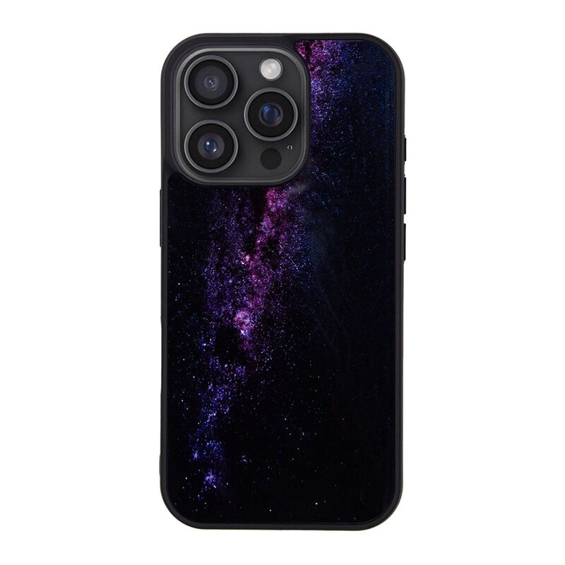 [iPhone 16 / 16 Pro 用] 天然貝ケース Milky way（ミルキーウェイ）