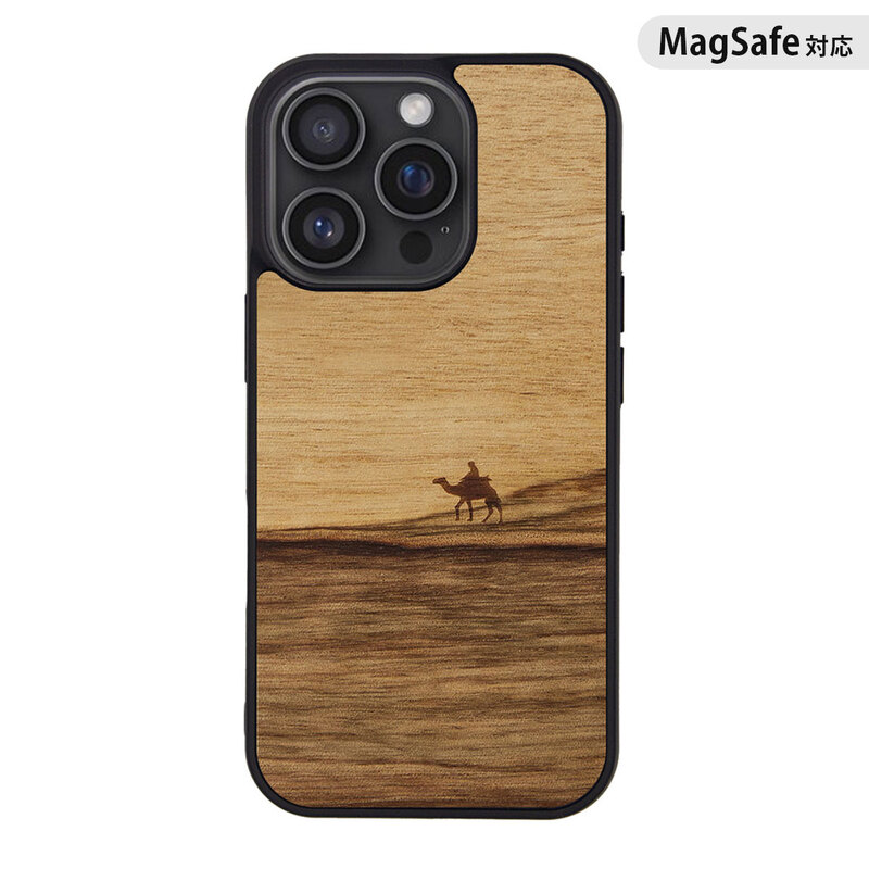 [iPhone 16 / 16 Pro 用] MagSafe対応 天然木ケース Terra（テラ）