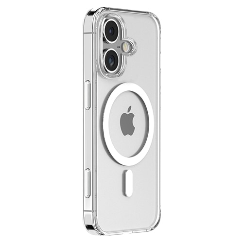 [iPhone 16 / 16 Pro 用] MagSafe対応 CLEAR CASE 透明 背面カバー