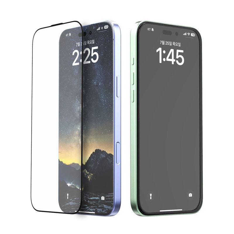 [ iPhone 16 Plus 用 ] core 液晶保護ガラスフィルム クリア 画面 9H 保護フィルム（2枚入り）