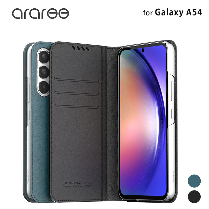 【訳あり アウトレット】 araree Galaxy A54 対応 手帳型ケース Mustang Diary [SAMSUNGの公式認証]
