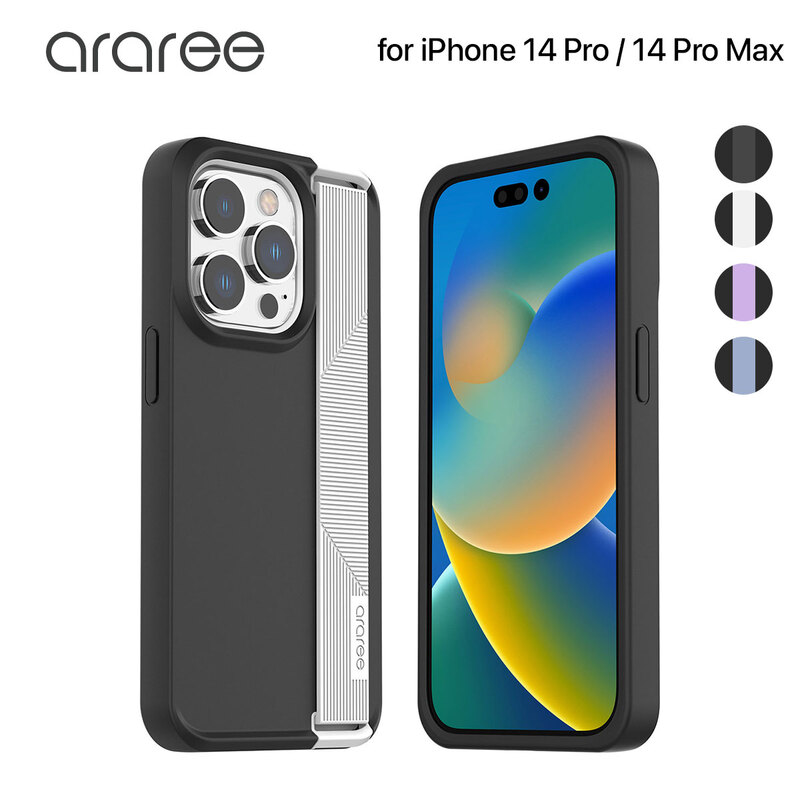 【訳あり アウトレット】 araree [ iPhone 14 Pro / 14 Pro Max ] ハンドストラップケース BOAT