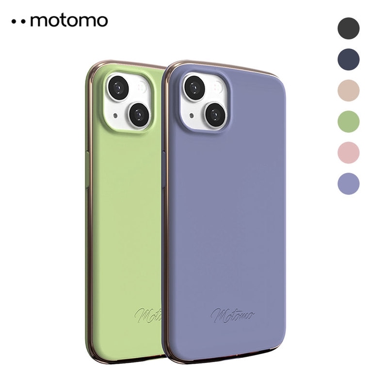 【訳あり アウトレット】 iPhone 13 Pro ケース INO LINE INFINITY CASE バックカバー motomo バンパー風 iPhone 13 / 13 Pro 背面カバー型 アイフォンケース