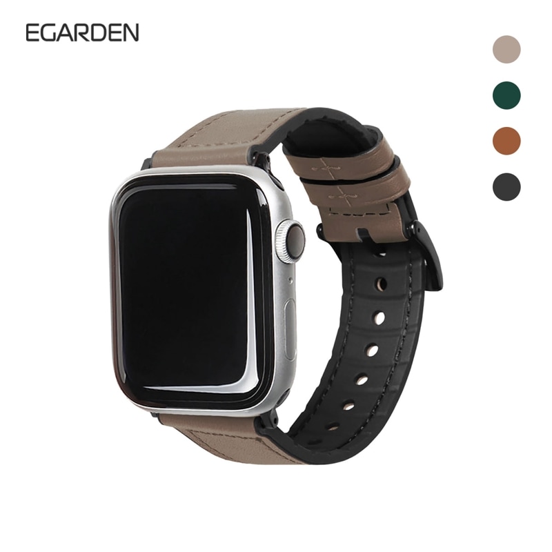 【訳あり アウトレット】 Apple Watch バンド 本革 EGARDEN GENUINE LEATHER STRAP AIR アップルウォッチバンド [ Apple Watch Ultra 49mm, 45-38mm (Series 1-8,SE) ] 