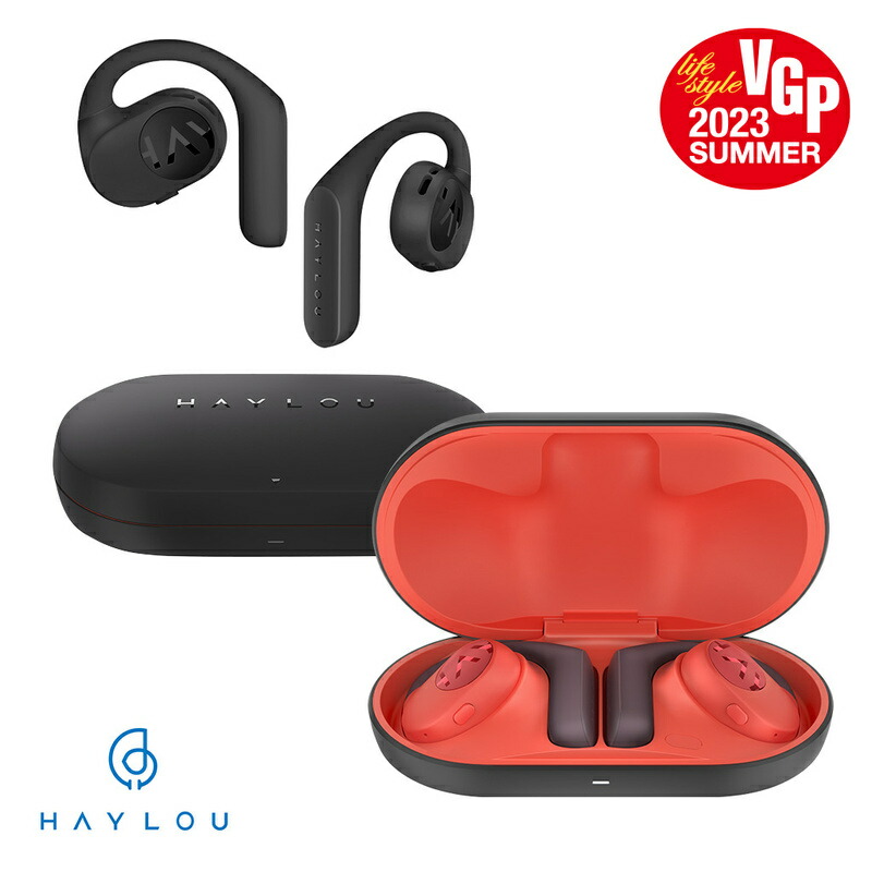【訳あり アウトレット】 Haylou ワイヤレス オープンイヤー イヤホン / 開放型 Purfree Buds OW01