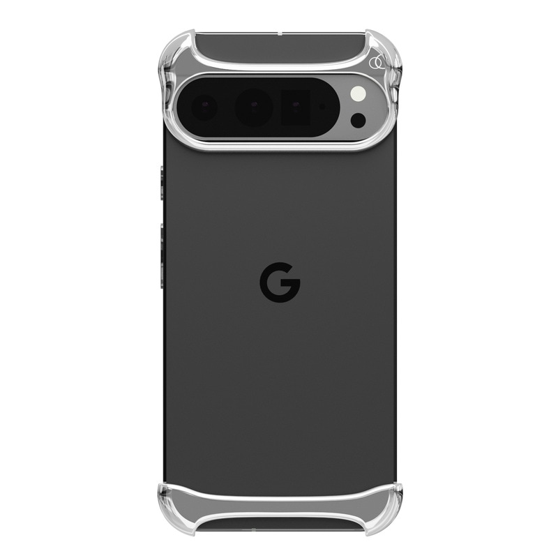 [ Google Pixel 9 Pro / 9 / 9 Pro XL 用 ] アルミ・ミラーシルバー バンパー ケース | アークパルス