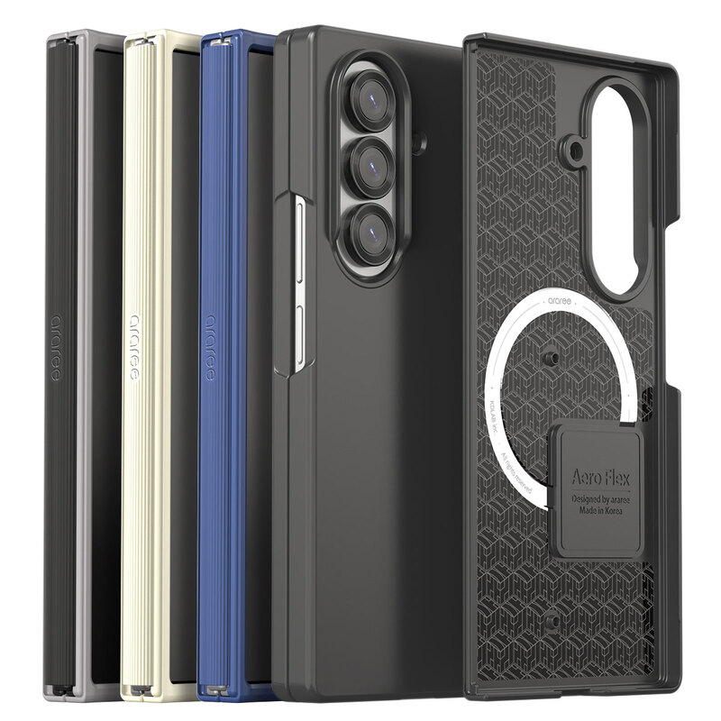 [Galaxy Z Fold7 用]  MagSafe対応 Aero Flex M ヒンジまで保護 フルカバー ケース ＜予約受付中＞