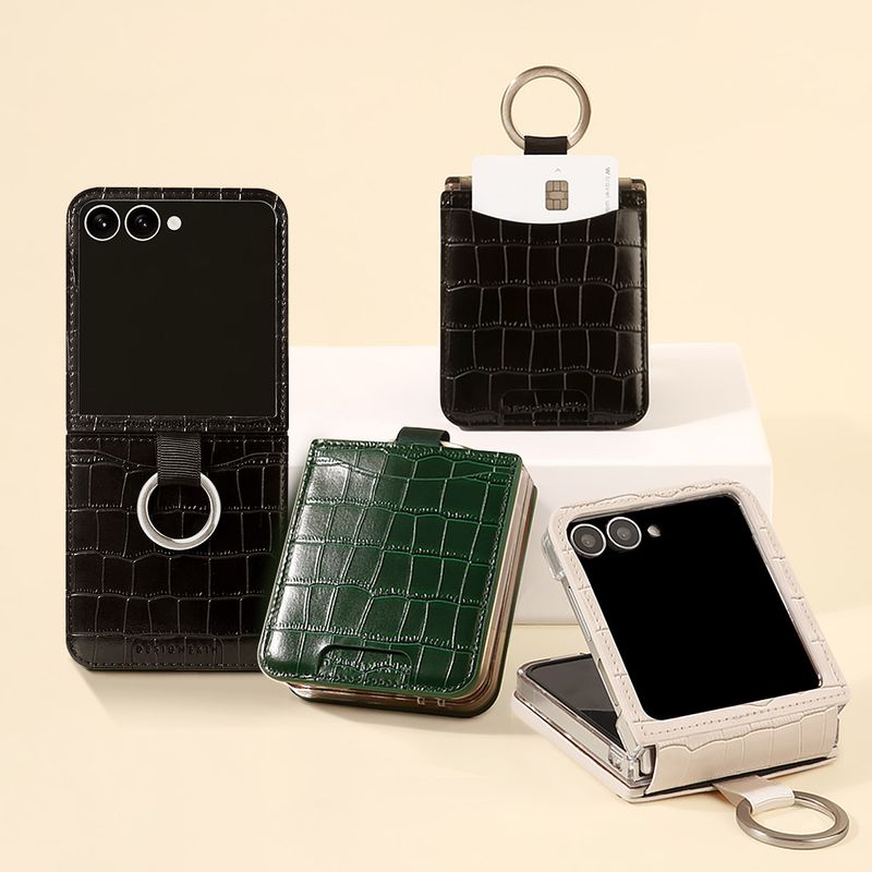 ケース&フィルムつき❤️Android スマホ6.56インチ SIMフリー AI Galaxy Z Flip6 ケース AERO FLEX ヒンジまで保護 [SAMSUNGの公式認証品]