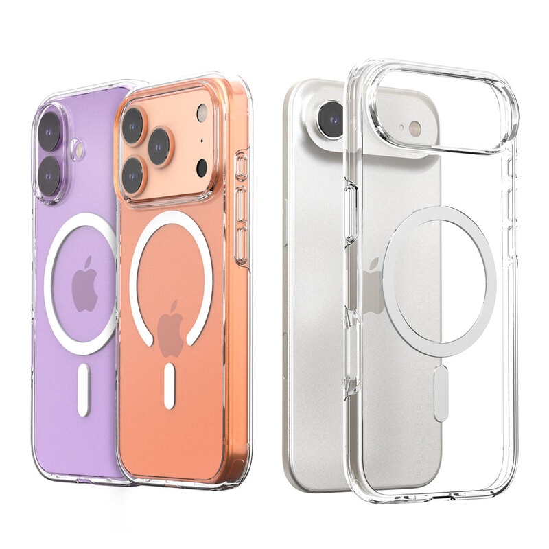 [ iPhone 17 / iPhone Air / 17 Pro / 17 Pro Max 用] 米軍MIL規格 MagSafe対応 DUPLE M ハイブリッド 透明カバー