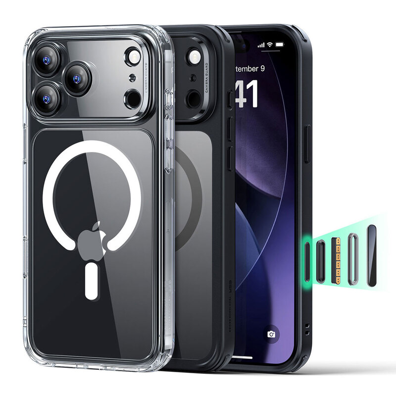 【訳あり アウトレット】 [ iPhone 17 / iPhone Air / 17 Pro / 17 Pro Max 用] 米軍MIL規格 Classic MagSafe対応 クリアケース ハイブリッドカバー