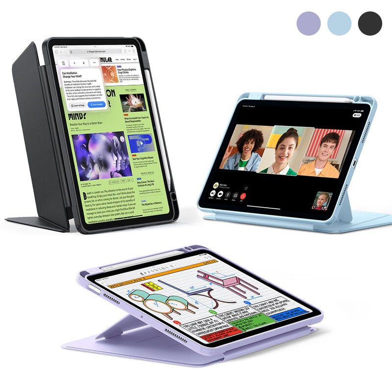 【訳あり アウトレット】Flip ペンホルダー付きハイブリッドケース for iPad Air（M3/M2/第5世代/第4世代）