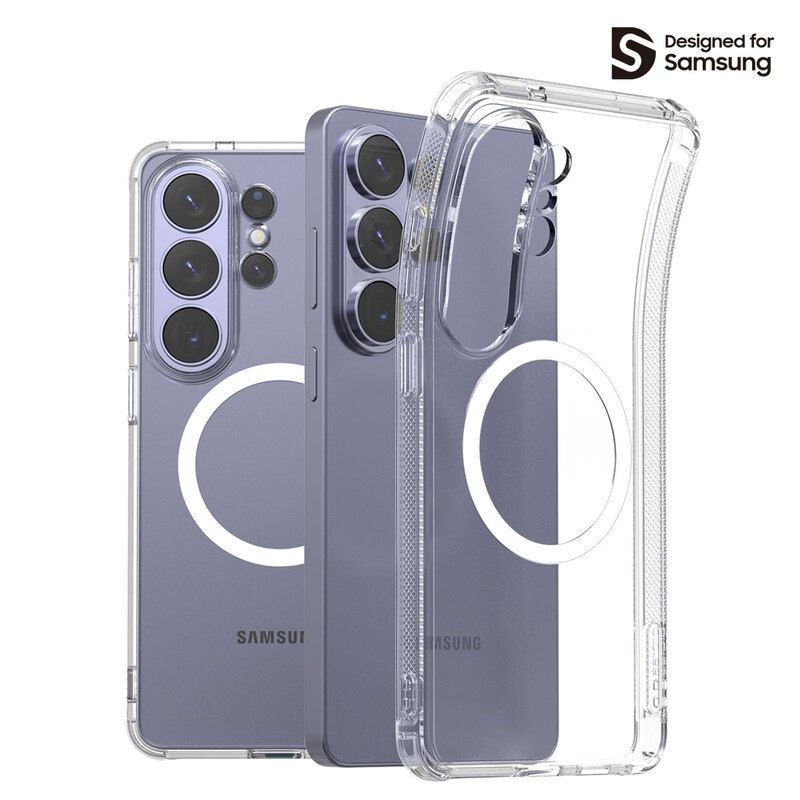 Galaxy S26 / S26+ / S26 Ultra ソフトカバー Qi2 & MagSafe対応 Flexield M  [SAMSUNGの公式認証] 米軍MIL規格 ケース
