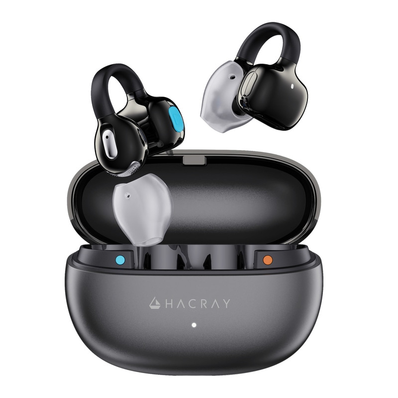 ブラック ワイヤレスイヤホン 充電ケース付き Amazon.co.jp: ワイヤレスイヤホン, Bluetooth5.4, LED電池残量表示