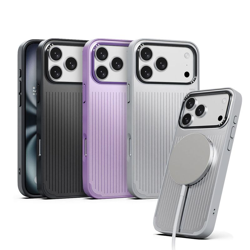 [ iPhone 18 Pro / iPhone 18 Pro Max 用] MOOD MagSafe対応ケース アルミ合金カメラフレーム ＜予約受付中＞