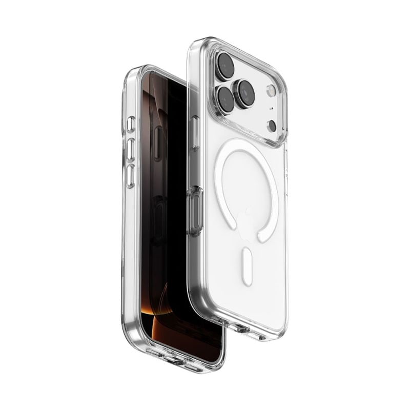 [ iPhone 18 Pro 用] MagSafe対応 CLEAR CASE バンパー風 クリア背面カバー ＜予約受付中＞