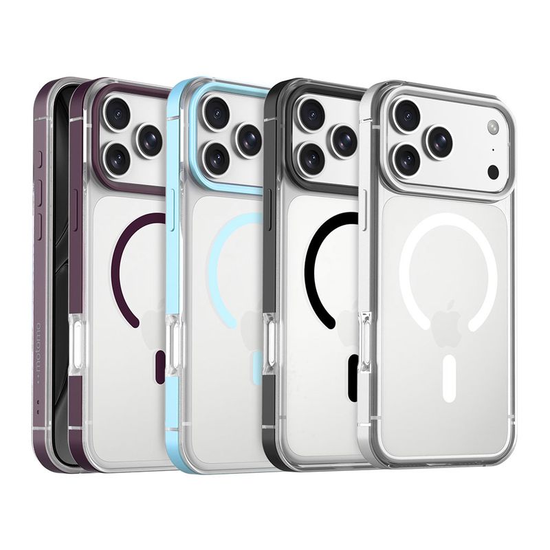 [ iPhone 18 Pro 用] MagSafe対応 METAL CASE バンパー風 背面カバー アルミ メタリック ＜予約受付中＞