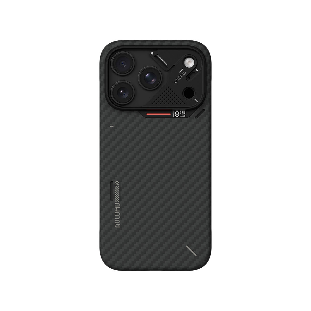 [ iPhone 18 Pro / iPhone 18 Pro Max 用] A18 アラミド繊維 MagSafe対応 ケース 1.2mm ウルトラスリム 背面カバー