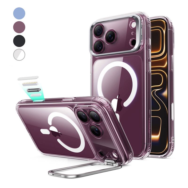 [ iPhone 18 Pro / iPhone 18 Pro Max 用] 米軍MIL規格 Classic スタンド付き ハイブリッドケース クリア背面カバー ＜予約受付中＞