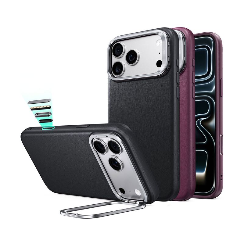 [ iPhone 18 Pro / iPhone 18 Pro Max 用] Atelier MagSafe対応 スタンド付きレザーケース 背面カバー ＜予約受付中＞