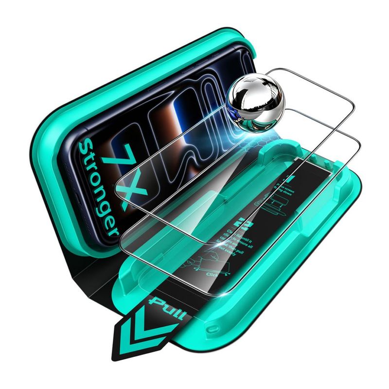 [ iPhone 18 Pro / iPhone 18 Pro Max 用] Armorite 液晶保護強化ガラスフィルム（2枚入り）米軍MIL規格 全画面保護 フィルム ＜予約受付中＞