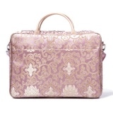 B2905P パソコンバッグ　女性用　アリー(Ally)-Silk風-pink  abbi newyork |abbiNewYrok|ブランド