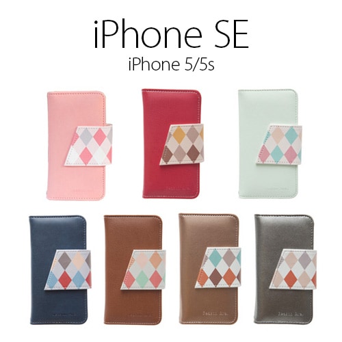 iPhone SE/5/5s ケース Happymori Reason ave.4 Diary(ハッピーモリ リーズンアベニュー4 ダイアリー)アイフォン 本革