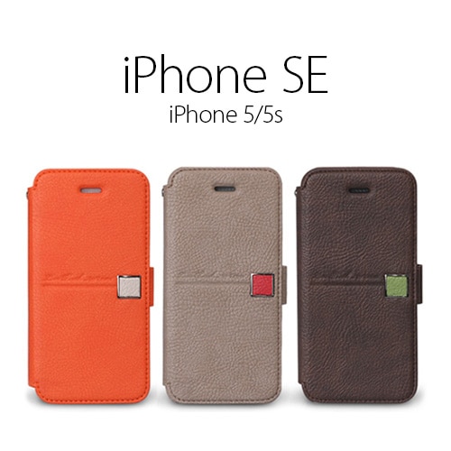 iPhone SE/5/5s ケース ZENUS Masstige Color Point Diary(ゼヌス マステージカラーポイントダイアリー)アイフォン 本革