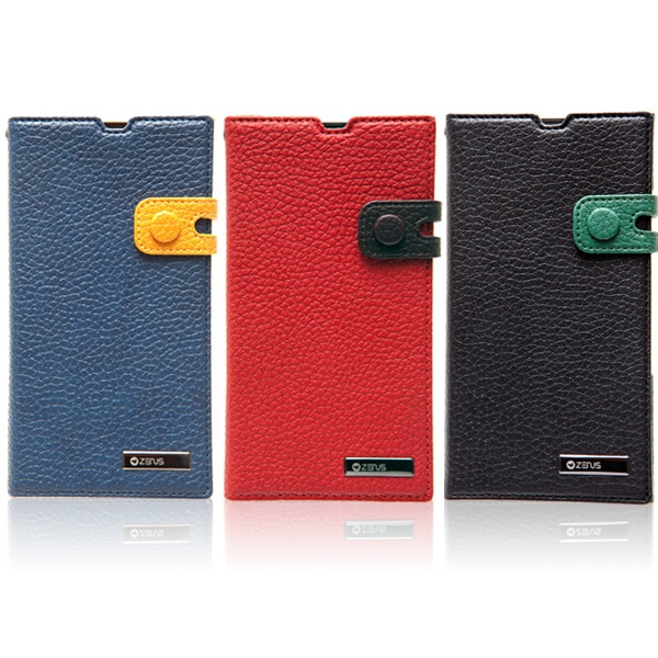 【Xperia Z SO-02E】ケース ZENUS Italian PU Diary[イタリアンPU/カードポケット,ストラップホール付き]