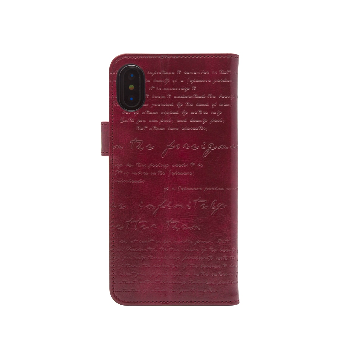 iPhone XS / X ケース ZENUS Lettering Diary 手帳型 （ゼヌス レタリングダイアリー）アイフォン カバー