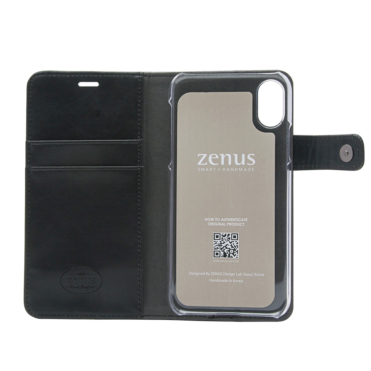 iPhone XS / X ケース ZENUS Lettering Diary 手帳型 （ゼヌス レタリングダイアリー）アイフォン カバー