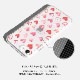 iPhone SE (第3世代 / 2022年) ケース カバー ソフト クリア バックカバー Dparks ハートパターン 【 iPhone SE (第2世代)、iPhone 8 / 7 】 背面カバー型 アイフォンケース